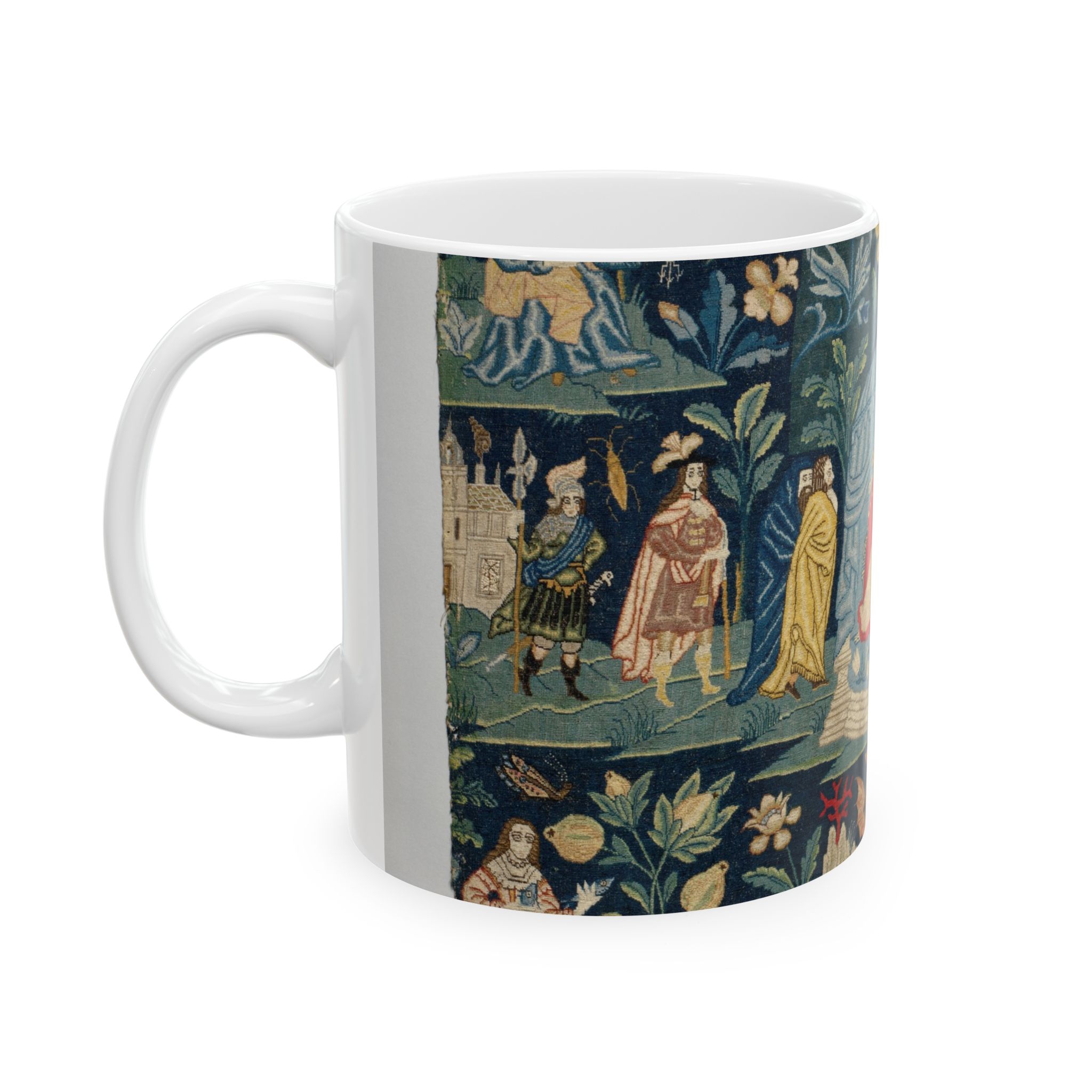 The Meeting of King Solomon and the Queen of Sheba, with the Four Elements · Mug - Image 3
