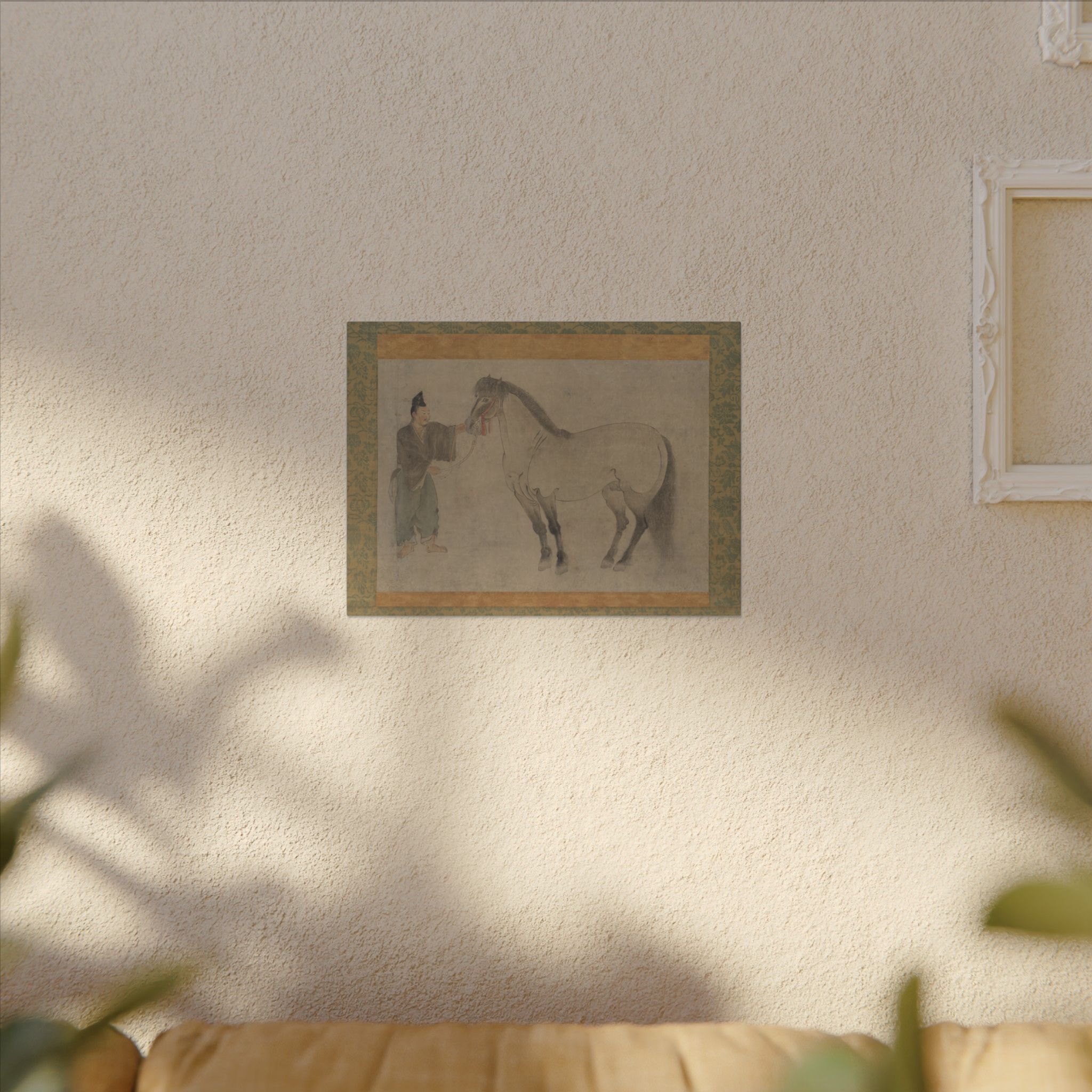 Horse and Groom · Matte Canvas - Image 3