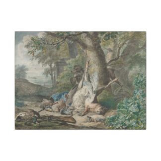 Hunting Still Life in a Forest · Matte Canvas