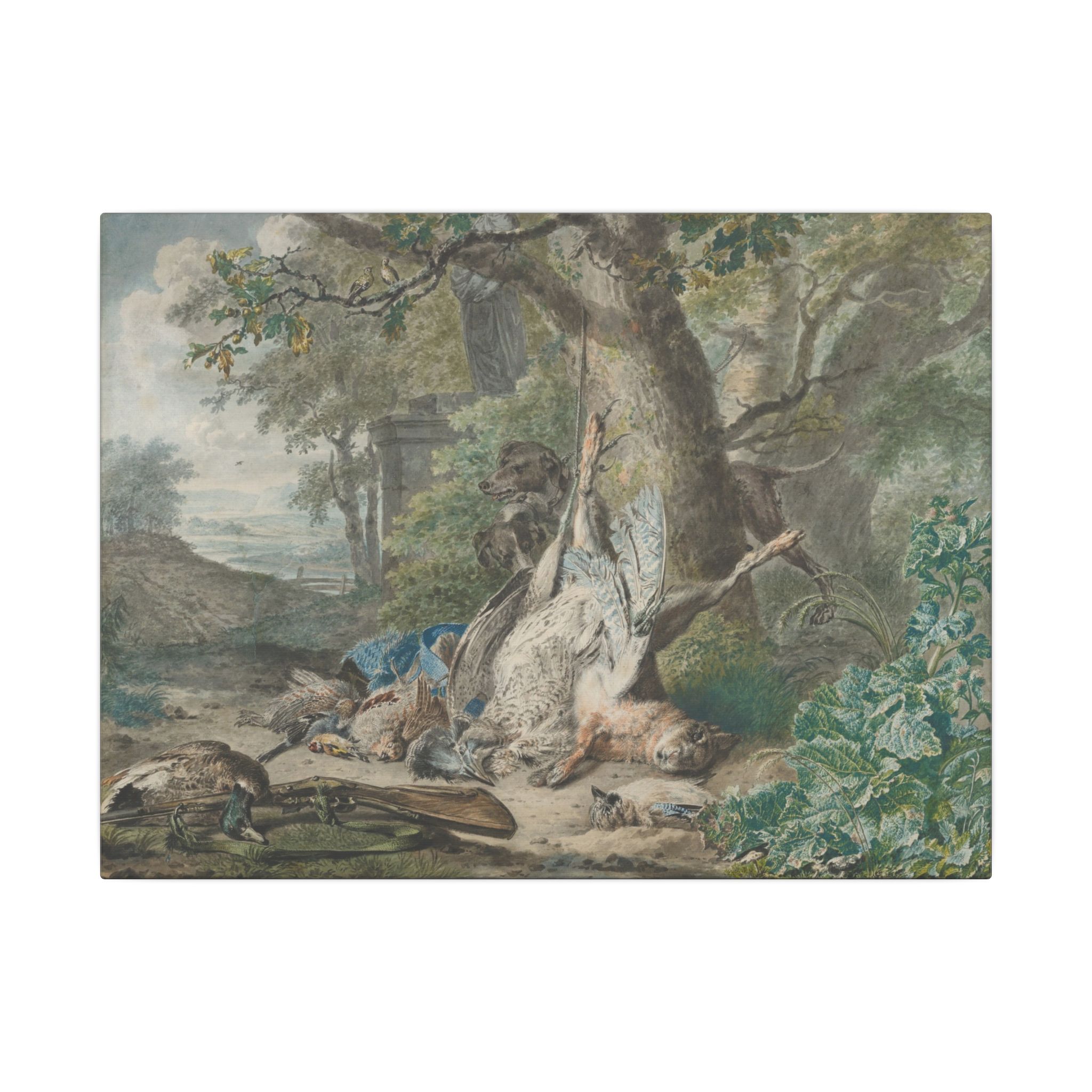 Hunting Still Life in a Forest · Matte Canvas