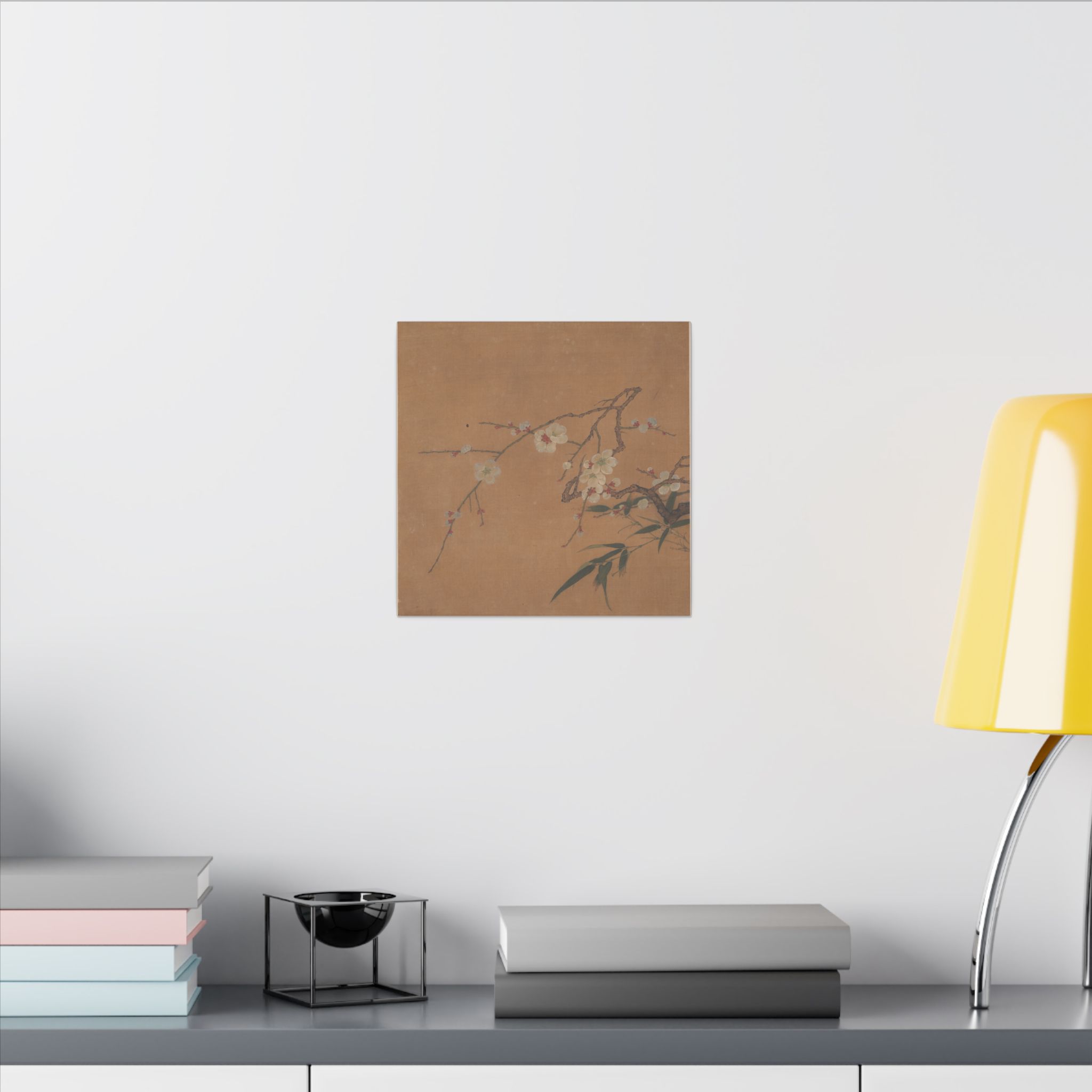 Flowering Plum and Bamboo · Matte Canvas - Image 4