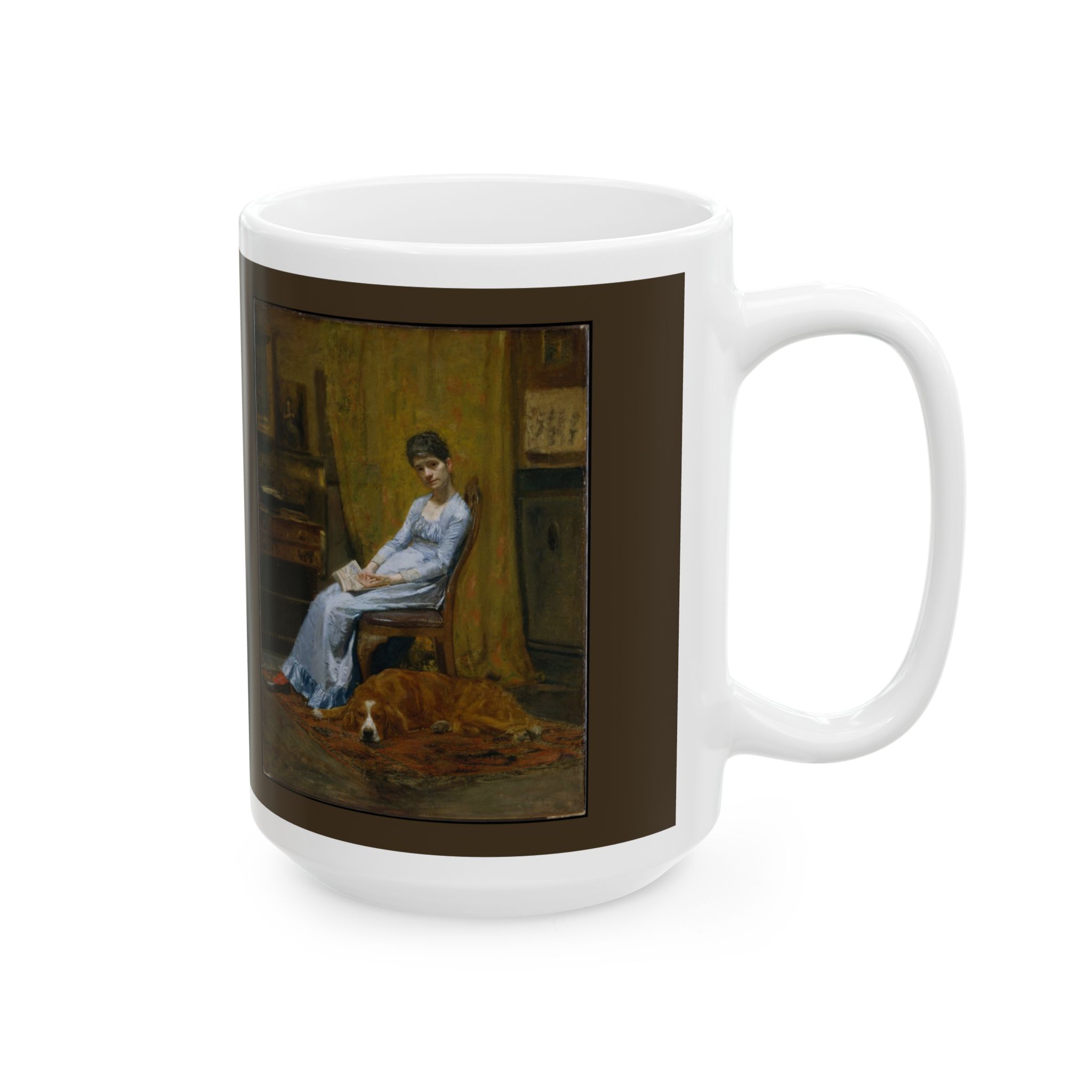 The Artist's Wife and His Setter Dog · Mug - Image 8