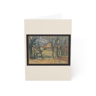 Trees and Houses Near the Jas de Bouffan · 10 Greeting Cards