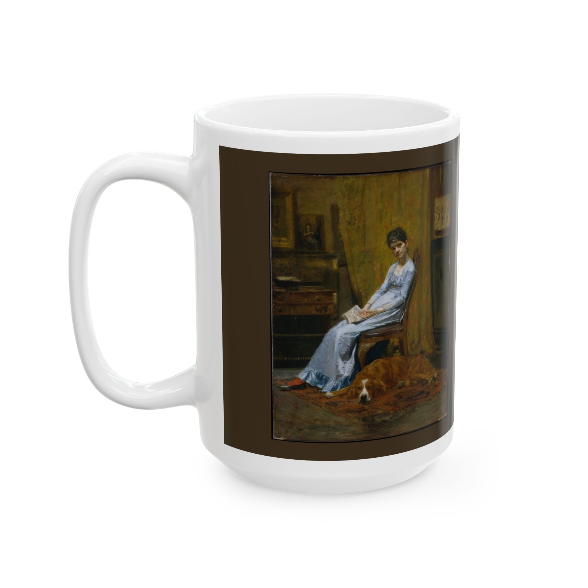 The Artist's Wife and His Setter Dog · Mug - Image 7