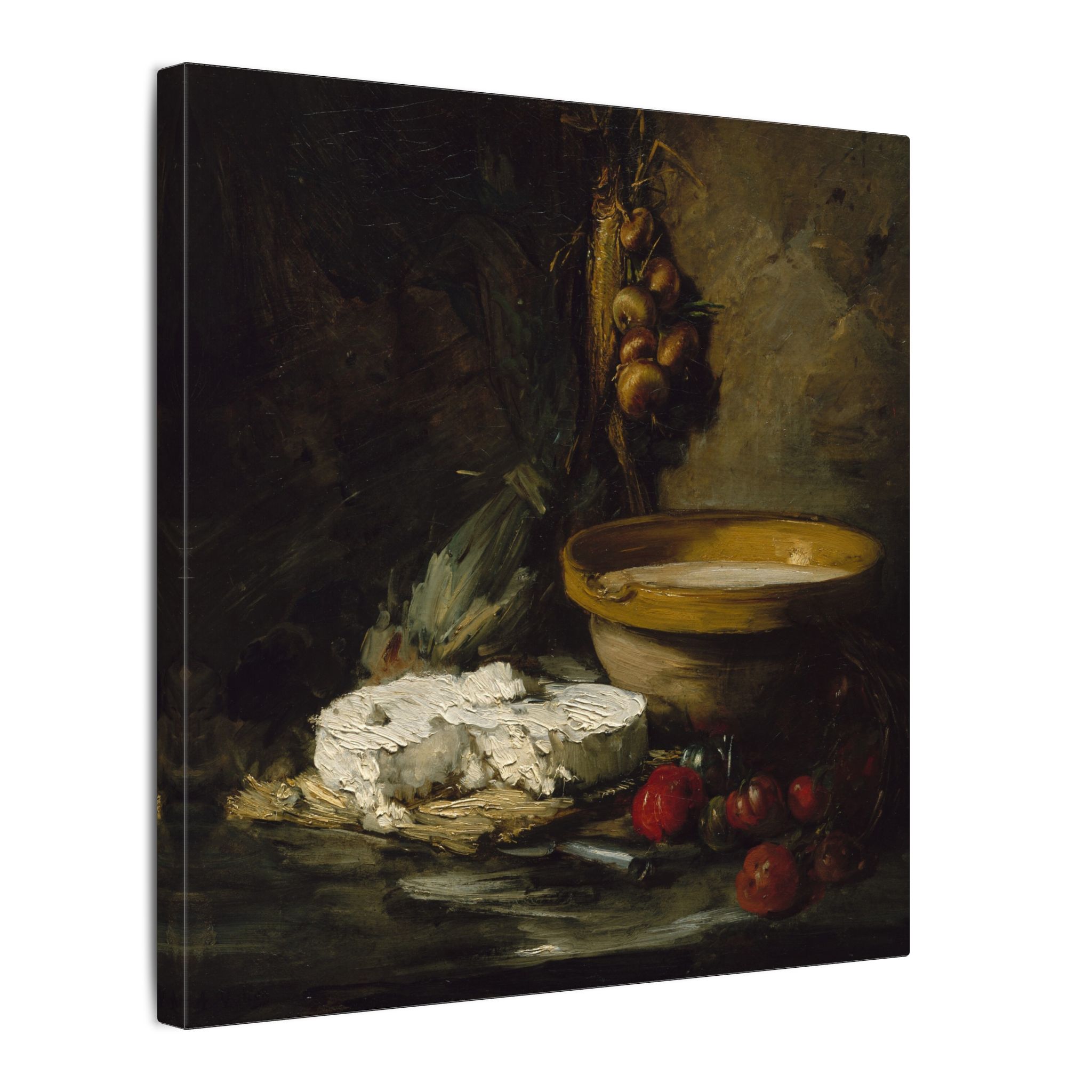 Still Life with Cheese · Matte Canvas - Image 2