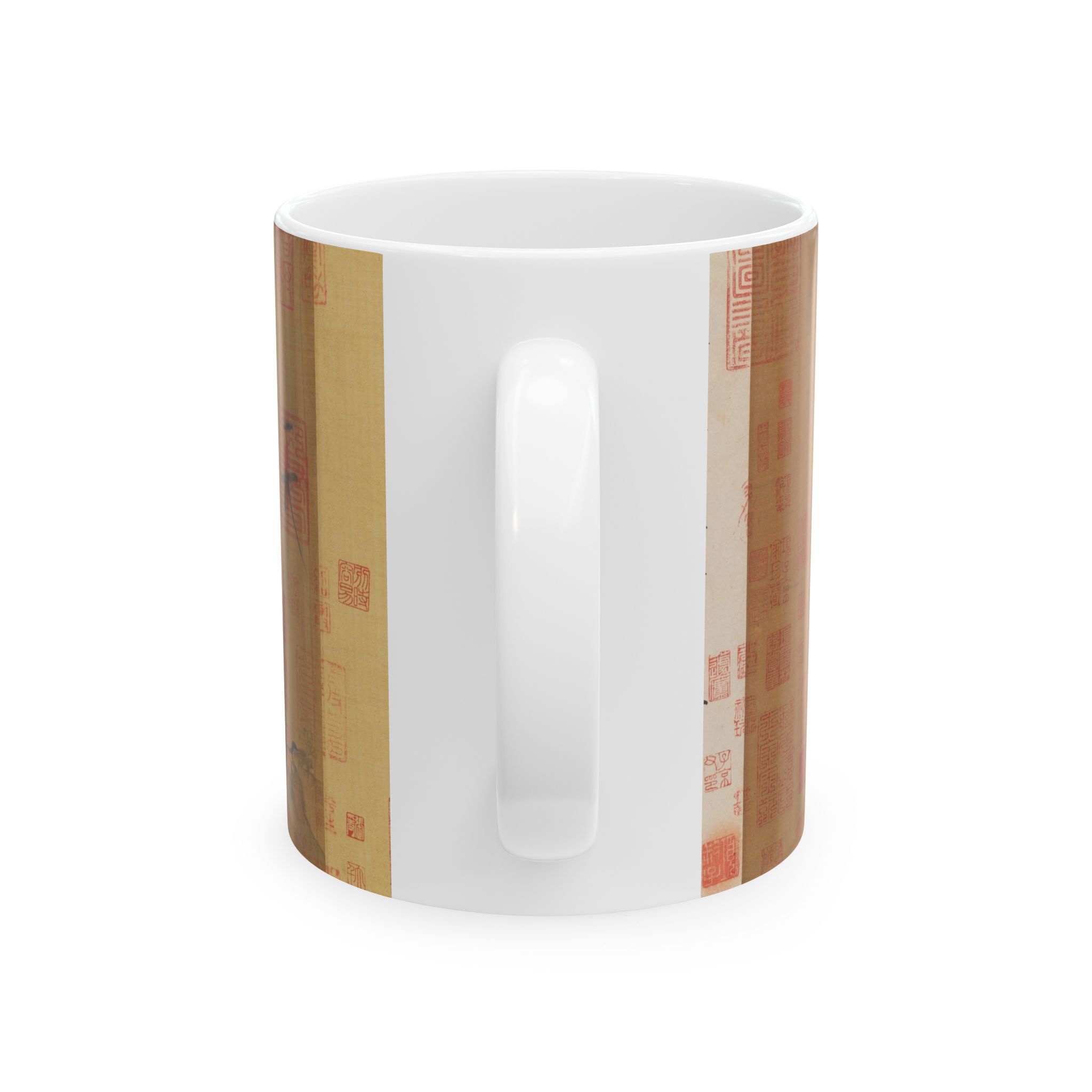 Finches and bamboo · Mug - Image 2