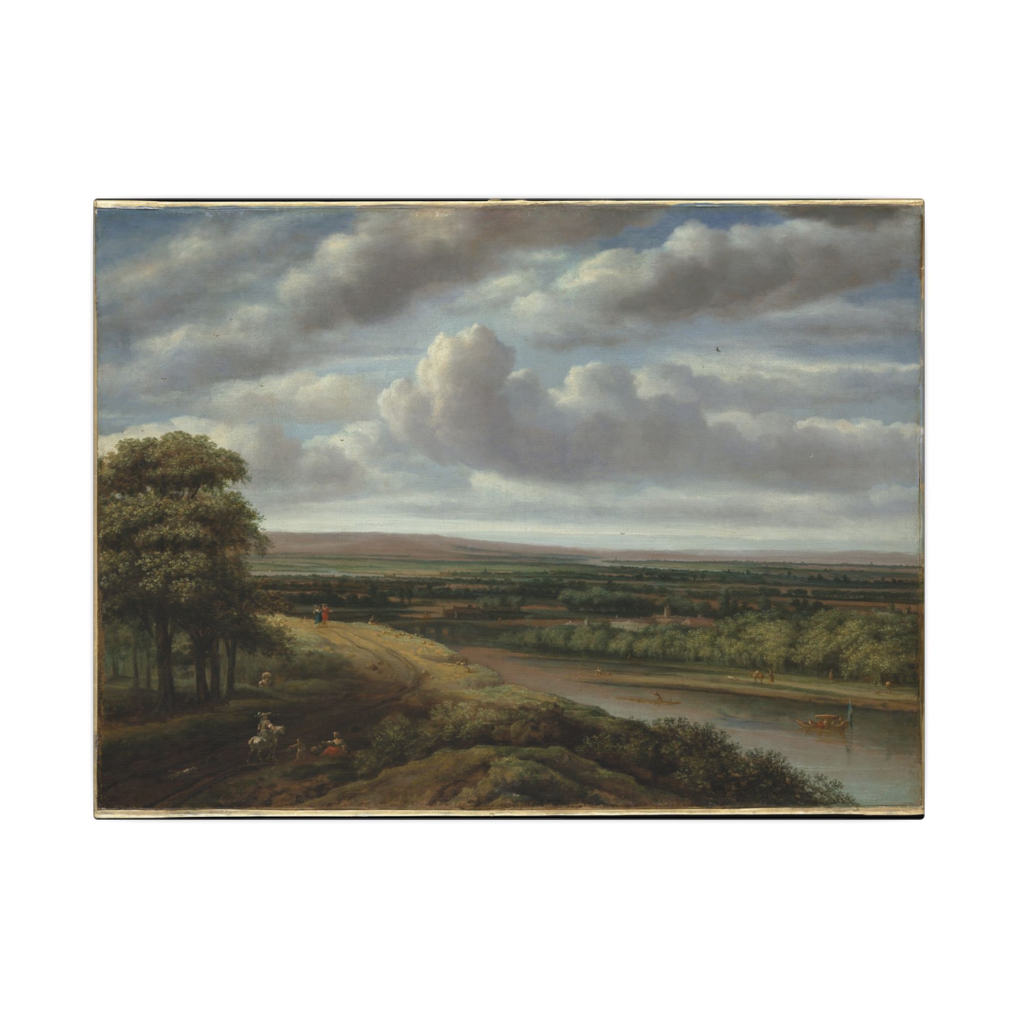 An Extensive Wooded Landscape · Matte Canvas