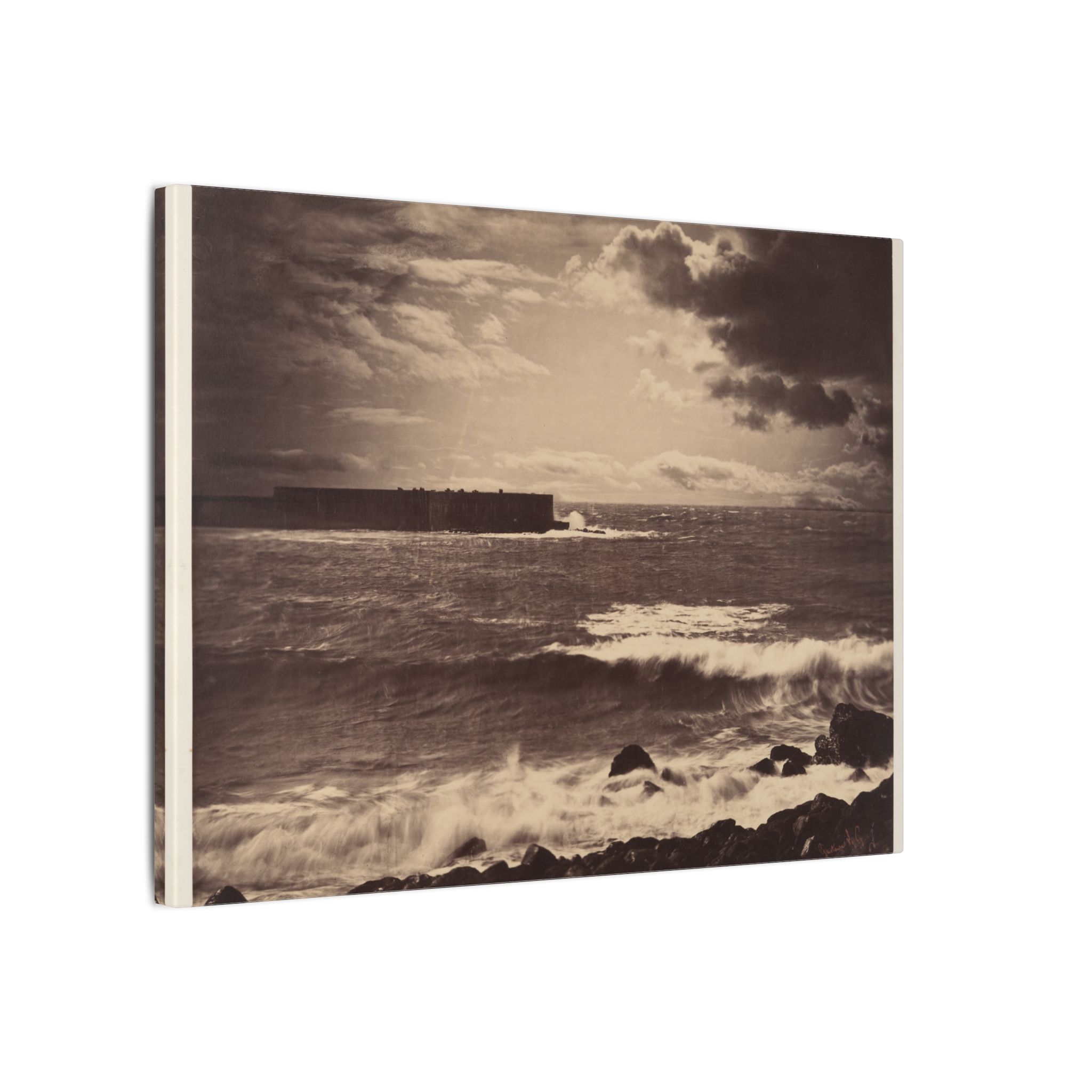 The Great Wave, Sète · Matte Canvas - Image 2