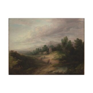 Wooded Upland Landscape · Matte Canvas
